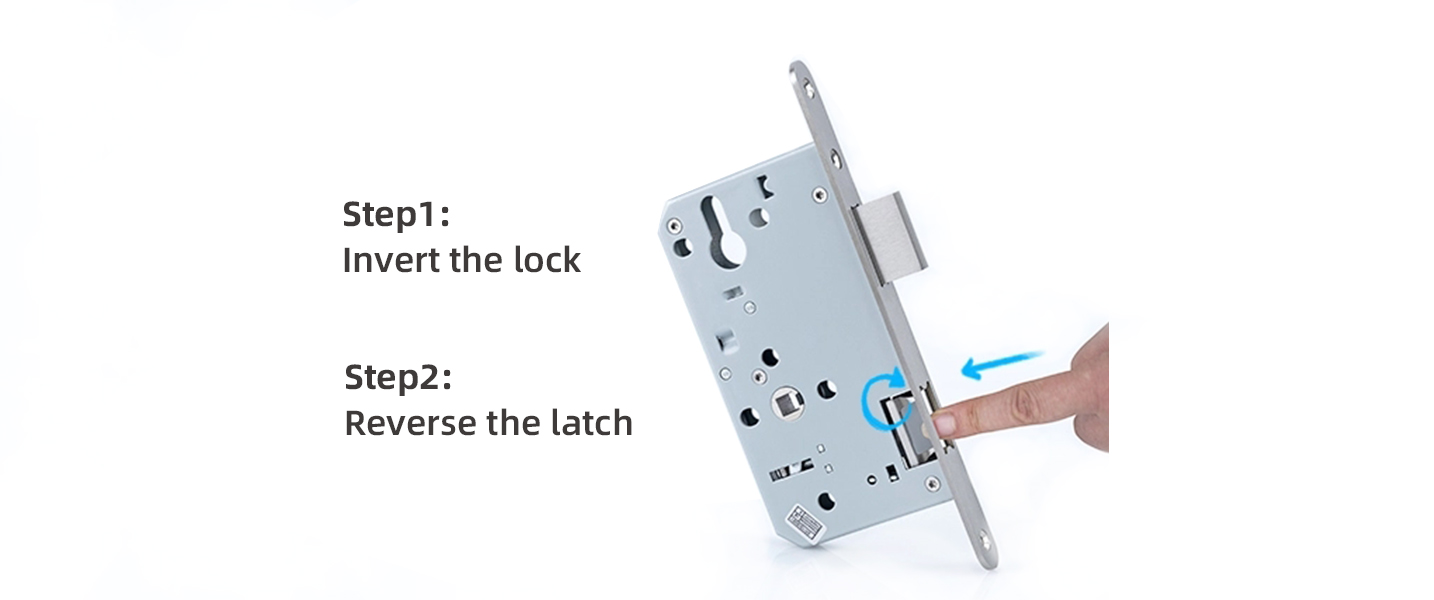 reverse a latch of mortice lock without tools reverse a latch of mortice lock without tools