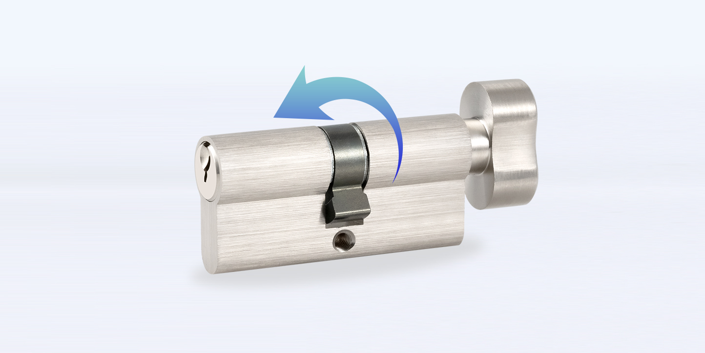 Cam rotation radius of euro profile cylinder Cam rotation radius of euro profile cylinder