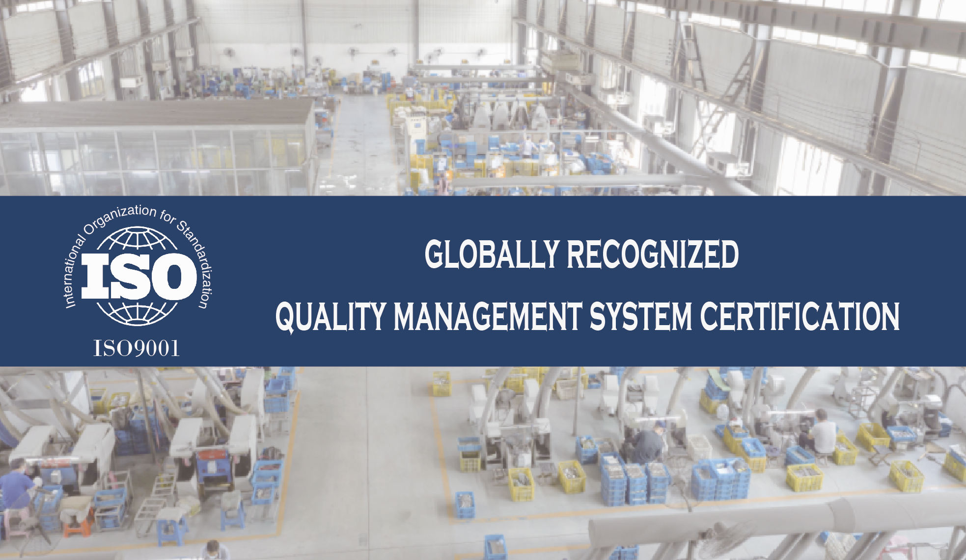 Our factory achieves ISO 9001 Quality Management System Certification for the Year 2023