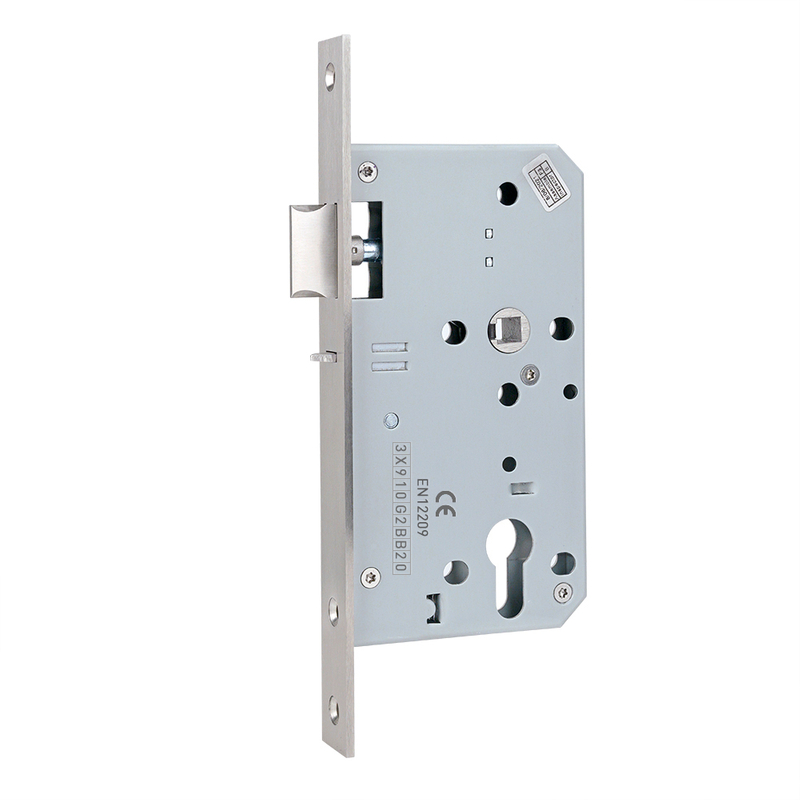 EN12209 Din Standard SUS304 Stainless Steel Night Latch Mortise Door Lock with CE Certification