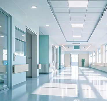 fire door hardware application- hospital
