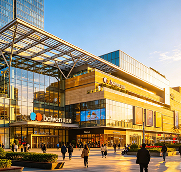 fire door hardware application- shopping mall