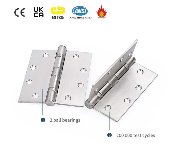 Stainless steel door hinge 4543