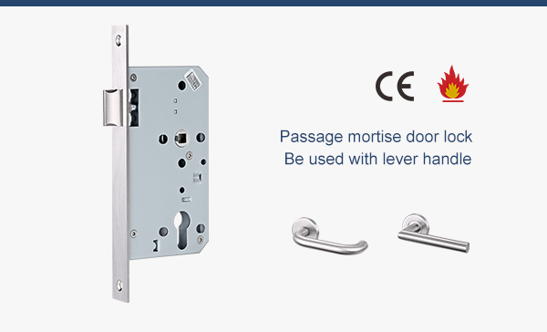 Passage Mortise Door Lock