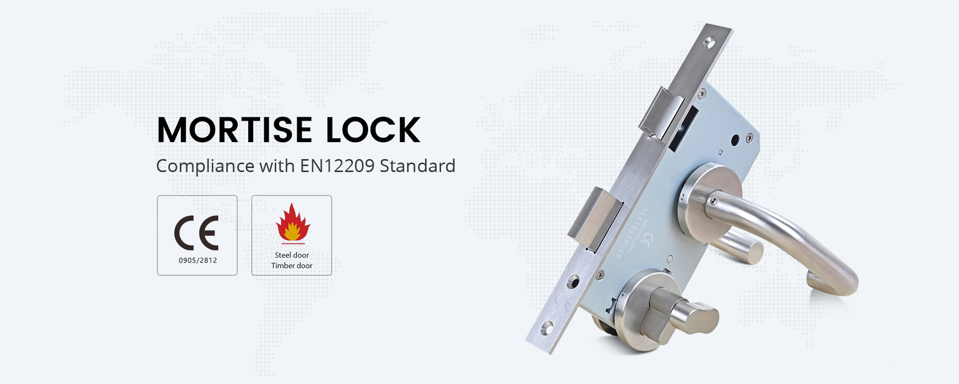 banner of mortise lock