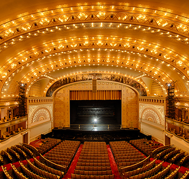 fire door hardware application-theater