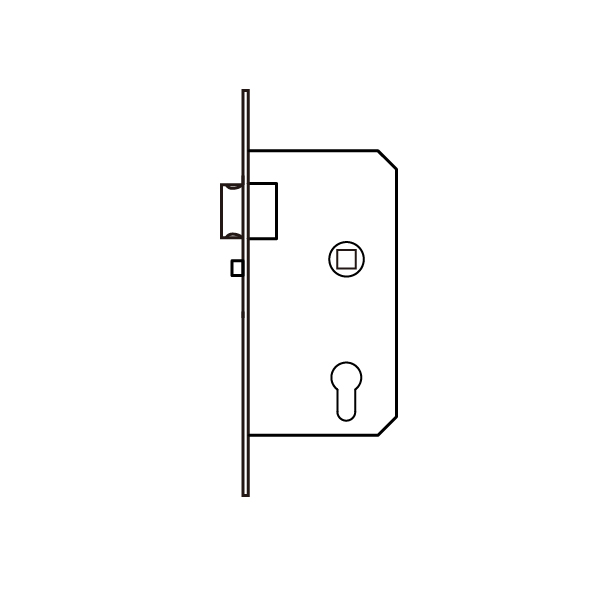 Mortise classroom lock