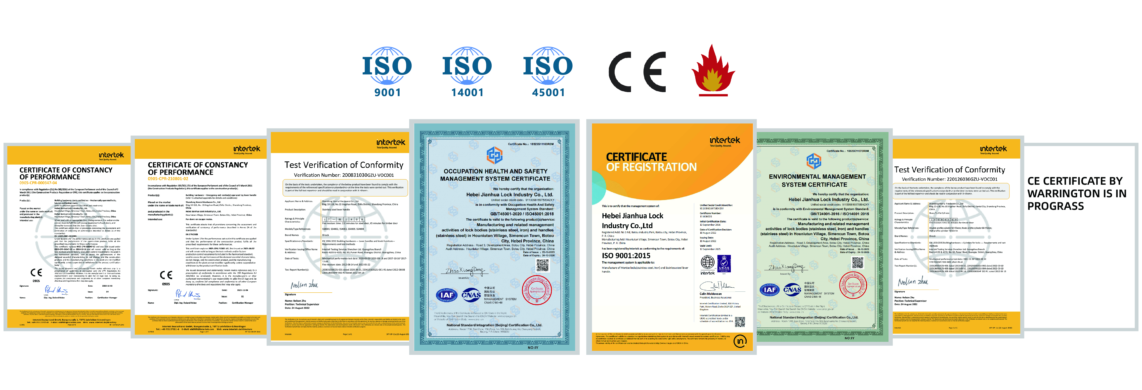 certification
