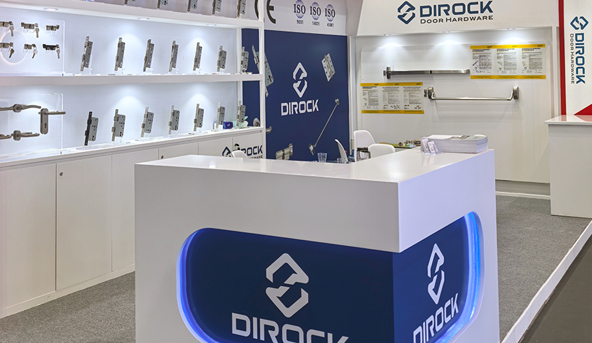 DIROCK Highlights Certified European Standard Fire Door Hardware Solutions at The Big 5 Global 2025