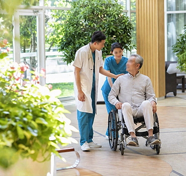 fire door hardware application- nursing home