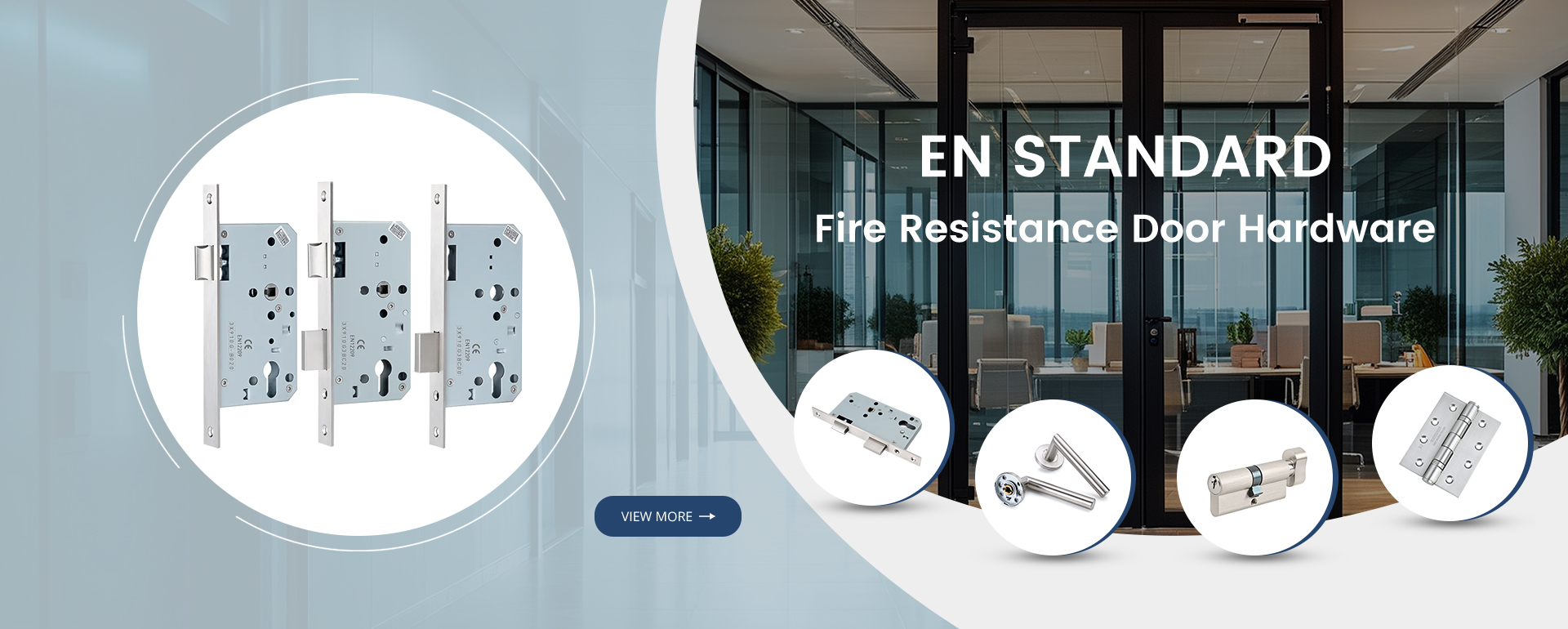 DIROCK EN standard fire resistance door hardware